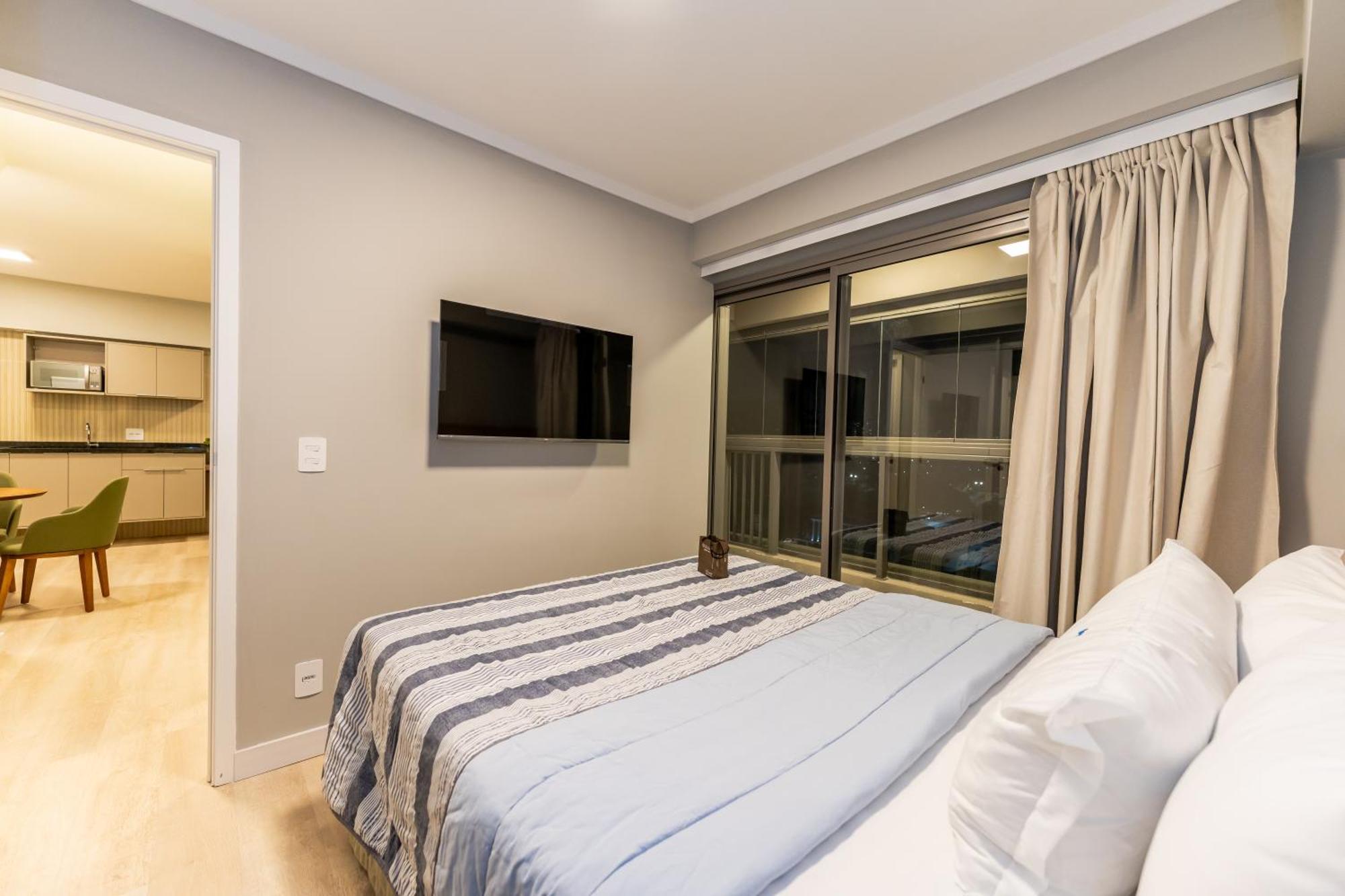 Apartamentos Studio Allure Moema - Com Cafe Da Manha Opcional, Recepcao E Valet 24 Horas เซาเปาโล ภายนอก รูปภาพ