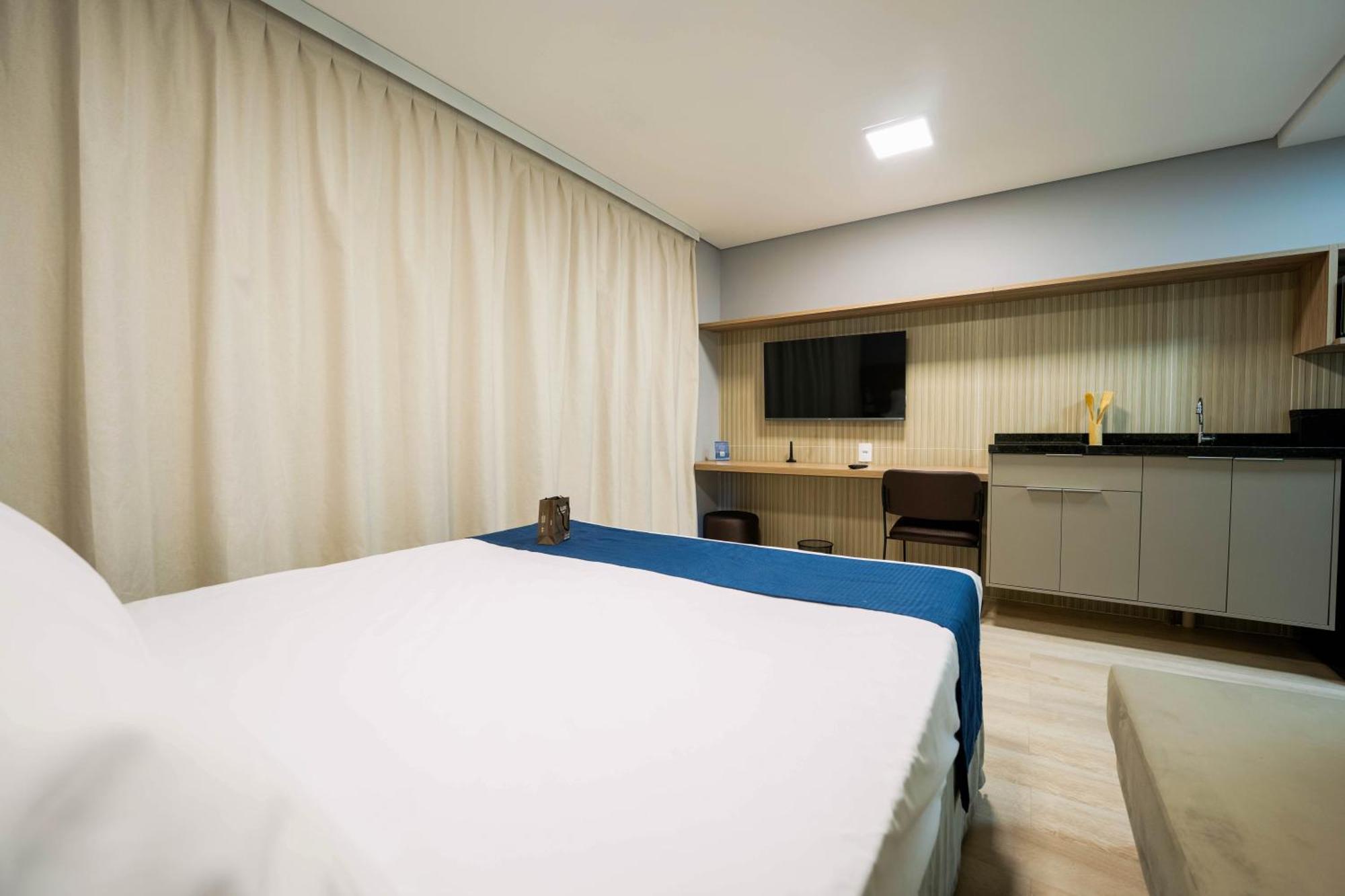 Apartamentos Studio Allure Moema - Com Cafe Da Manha Opcional, Recepcao E Valet 24 Horas เซาเปาโล ห้อง รูปภาพ