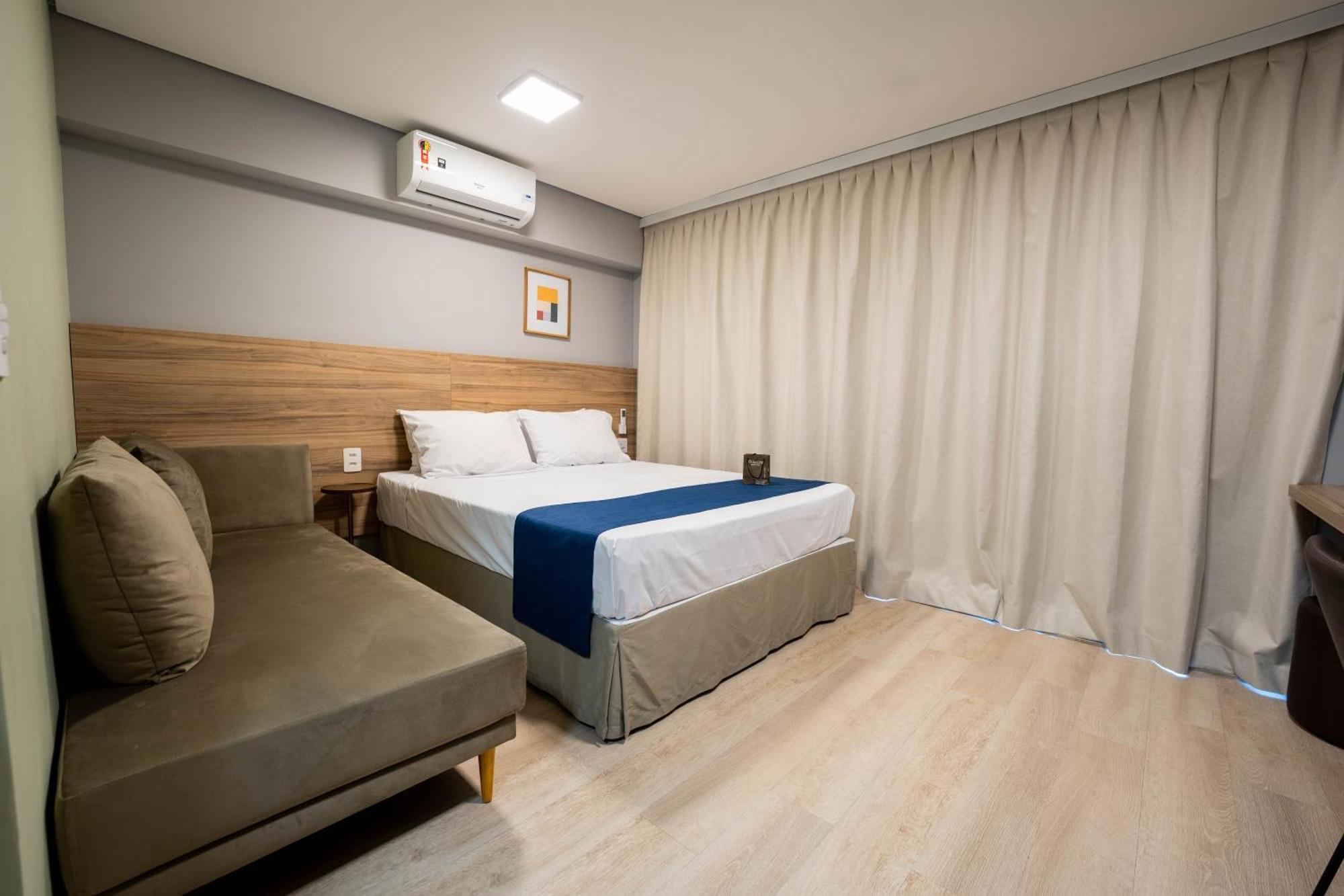 Apartamentos Studio Allure Moema - Com Cafe Da Manha Opcional, Recepcao E Valet 24 Horas เซาเปาโล ห้อง รูปภาพ