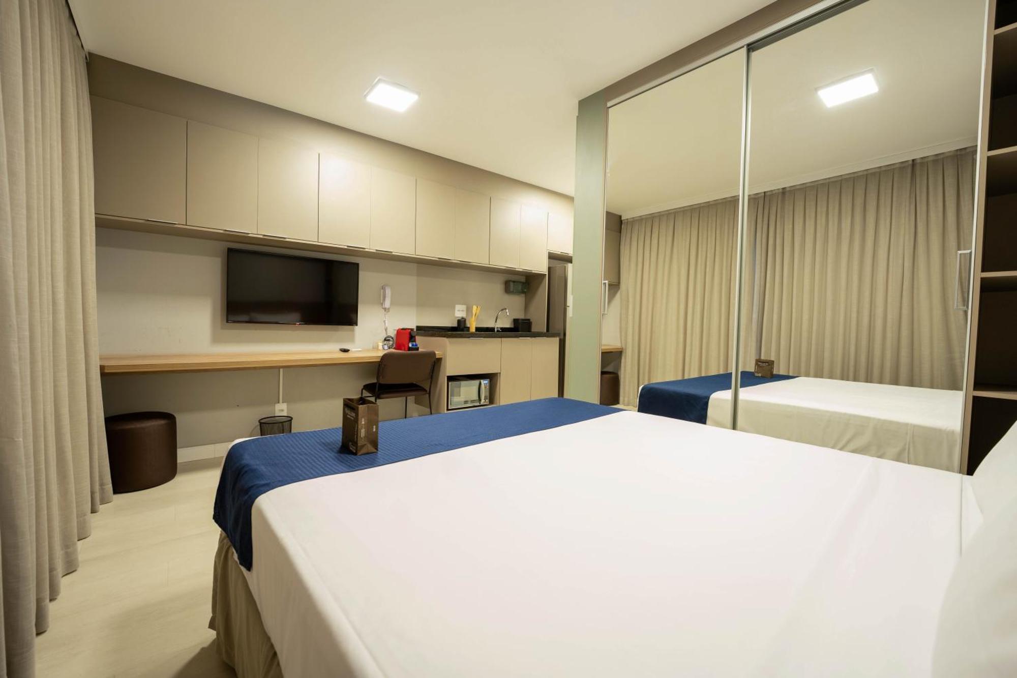 Apartamentos Studio Allure Moema - Com Cafe Da Manha Opcional, Recepcao E Valet 24 Horas เซาเปาโล ห้อง รูปภาพ
