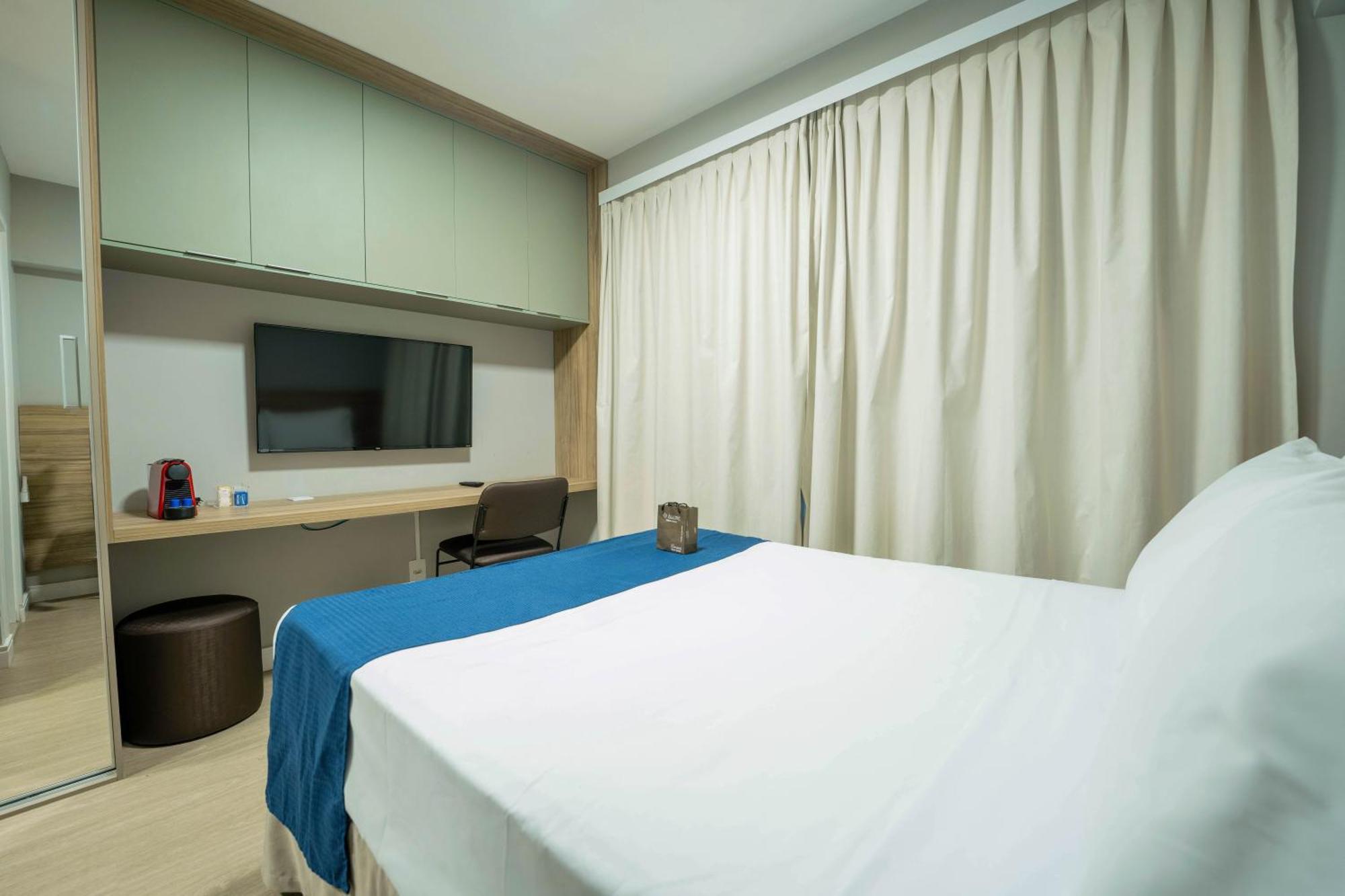 Apartamentos Studio Allure Moema - Com Cafe Da Manha Opcional, Recepcao E Valet 24 Horas เซาเปาโล ห้อง รูปภาพ