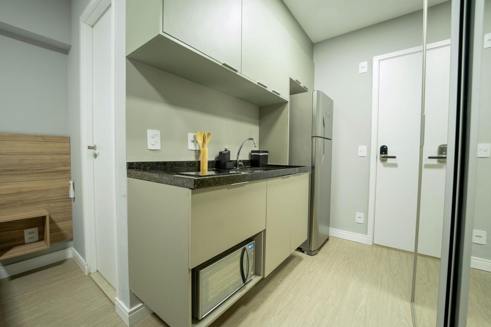 Apartamentos Studio Allure Moema - Com Cafe Da Manha Opcional, Recepcao E Valet 24 Horas เซาเปาโล ห้อง รูปภาพ