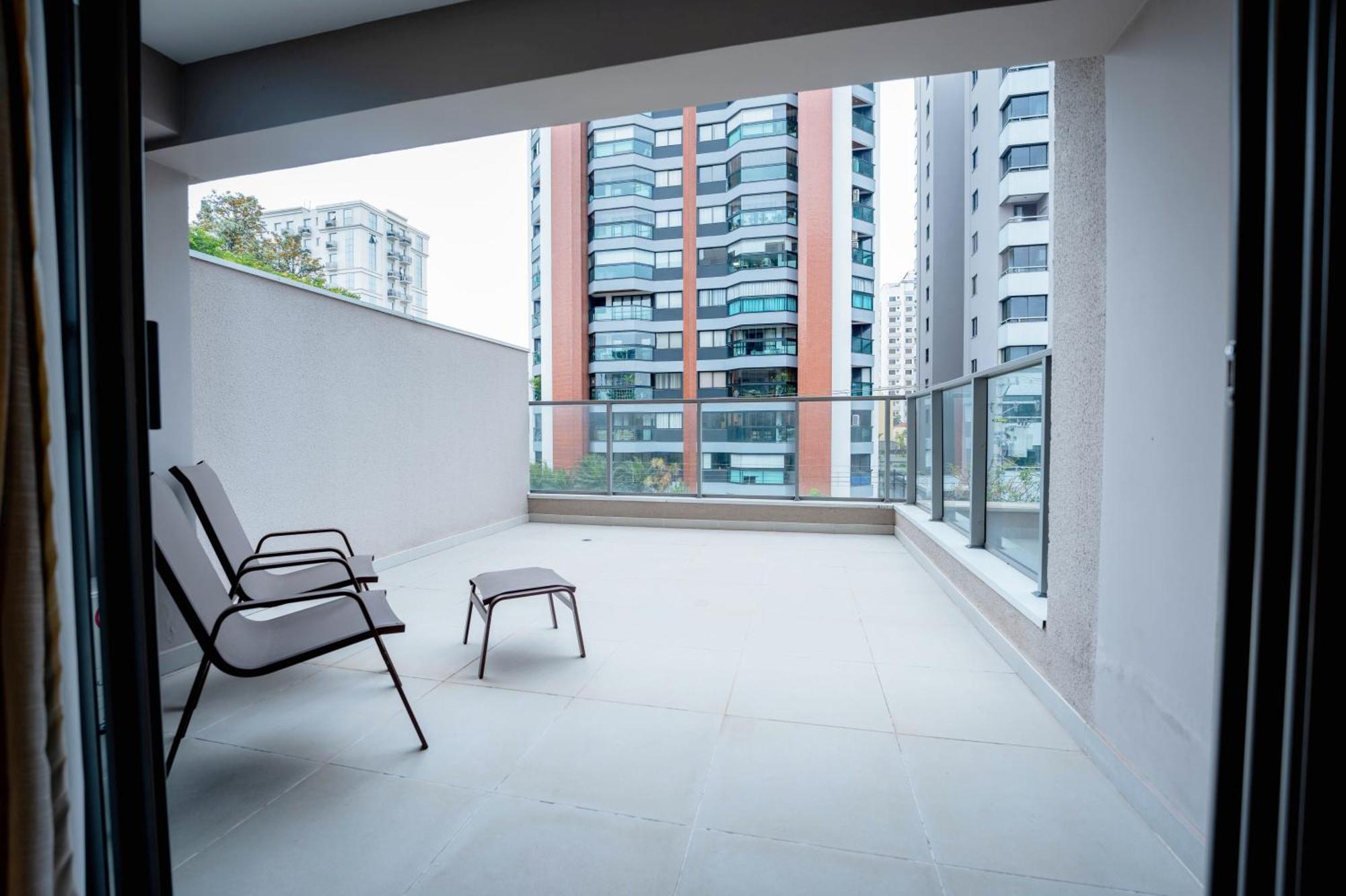 Apartamentos Studio Allure Moema - Com Cafe Da Manha Opcional, Recepcao E Valet 24 Horas เซาเปาโล ห้อง รูปภาพ